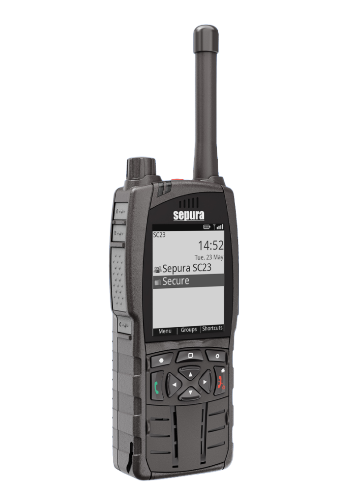Radio Portátil optimizada SEPURA SC23